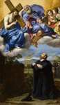 Domenico Zampieri (called Domenichino) - Saint Ignatius of Loyolas Vision of Christ and God the Father at La Storta
